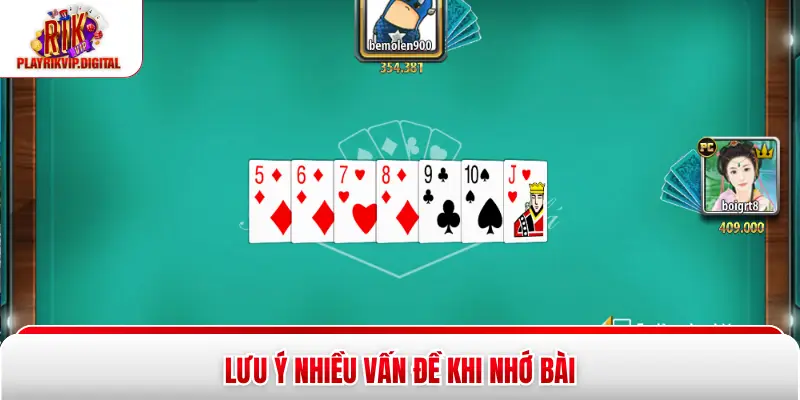 Lưu ý nhiều vấn đề khi nhớ bài