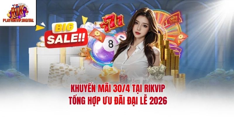 Khuyến Mãi 30/4 Tại Rikvip | Tổng Hợp Ưu Đãi Đại Lễ 2026